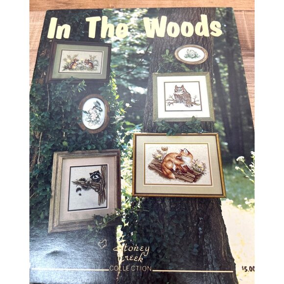 Stoney Creek "In The Woods" Cross Stitch Pattern Book - Picture 2 of 3